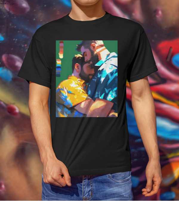 Ego Rodriguez Colours Pride Men's Embrace T-Shirt