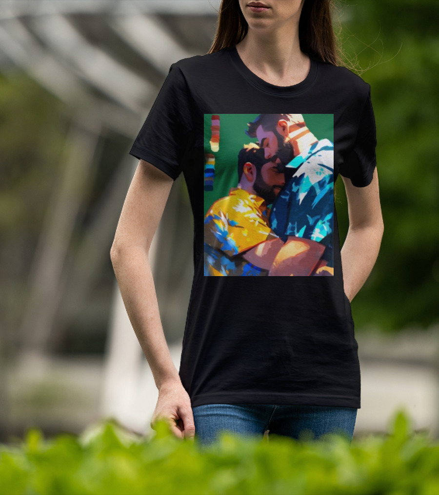 Ego Rodriguez Colours Pride Men's Embrace T-Shirt