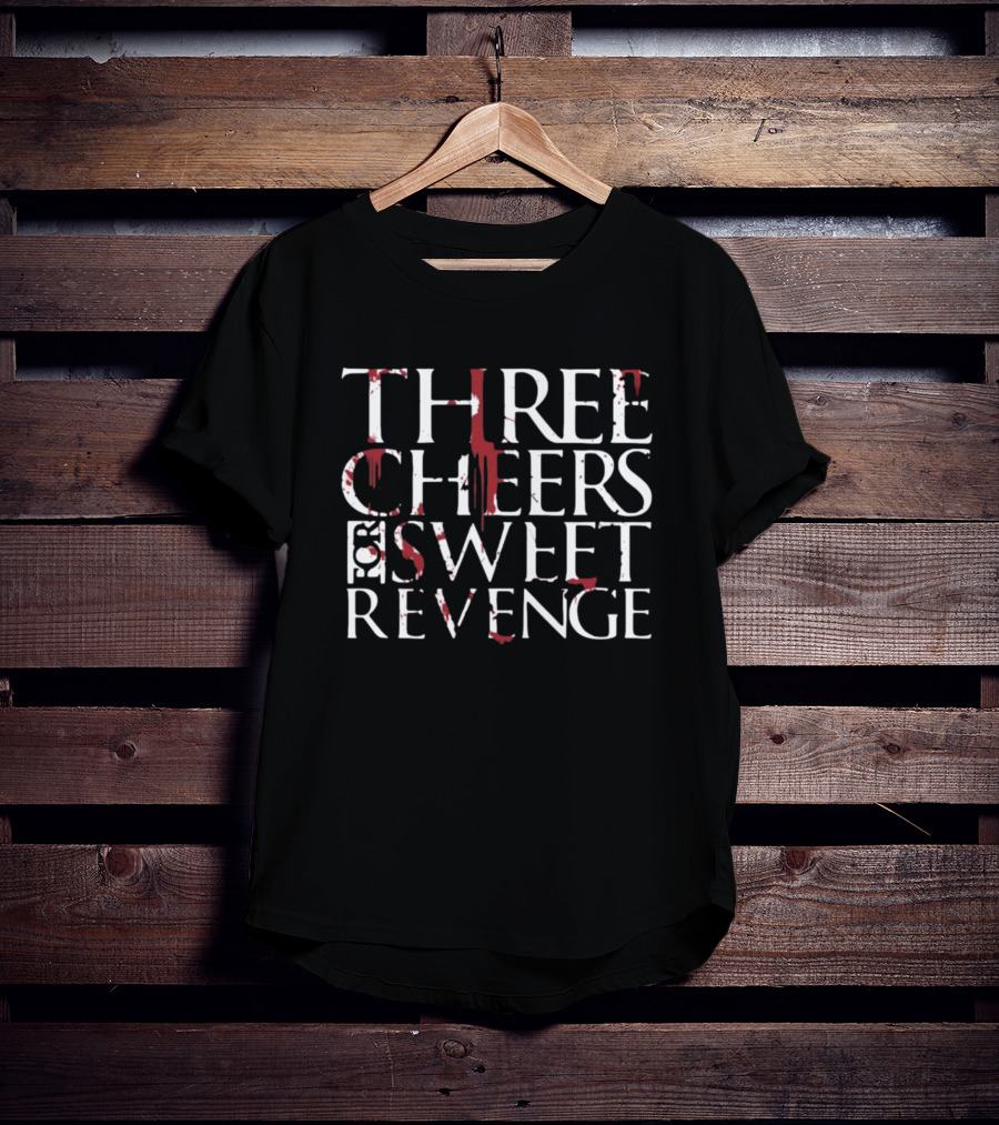 My Chemical Romance Three Cheers For Sweet Revenge Blood Splatter T-Shirt