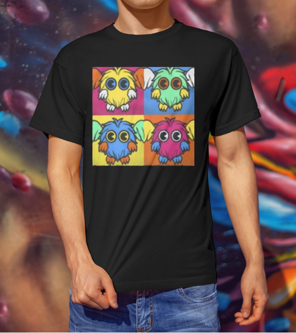 Pvramid Store The Kubirohol Mainstreet Colorful Owl Creatures Quadrant T-Shirt