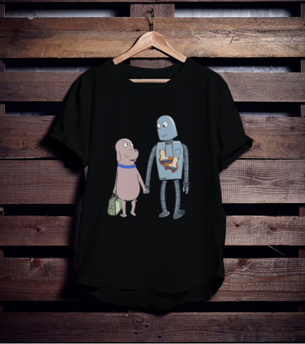 Robot Dreams Dog And Robot Adventure Friends T-Shirt