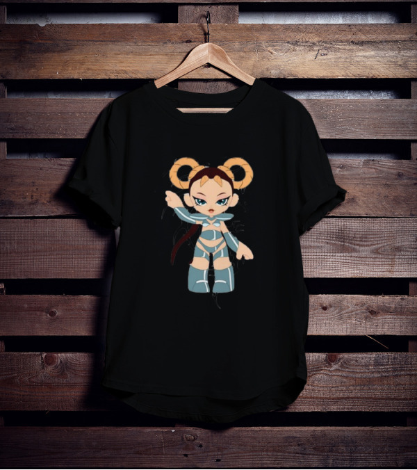 Udiscover Playera Las Eras El Dragón Personaje Chibi Estilo Guerrero T-Shirt