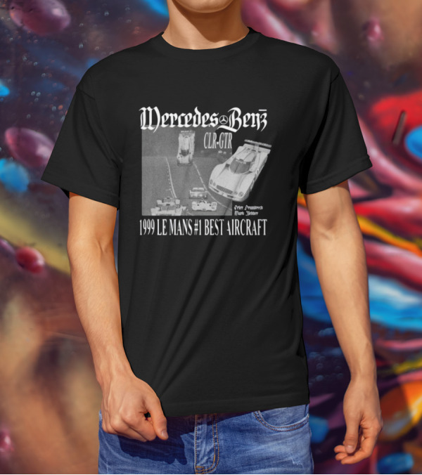 Mercedes Benz CLR-GTR 1999 Le Mans #1 Best Aircraft Viper Snaemaker Mark Webbor T-Shirt