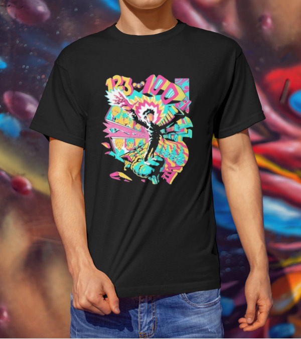123 100 Ghosts And Such Phone Consultation Ilustrata T-Shirt