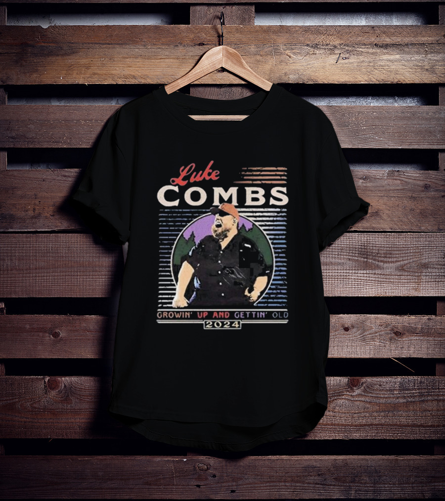 Luke Combs Growin’ Up And Gettin’ Old T-Shirt