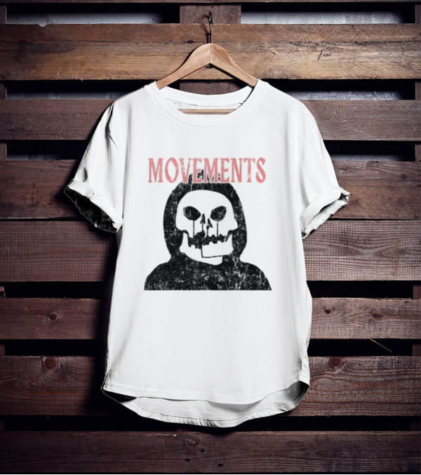 Movements Afraid To Die Black Hoodie Skull T-Shirt