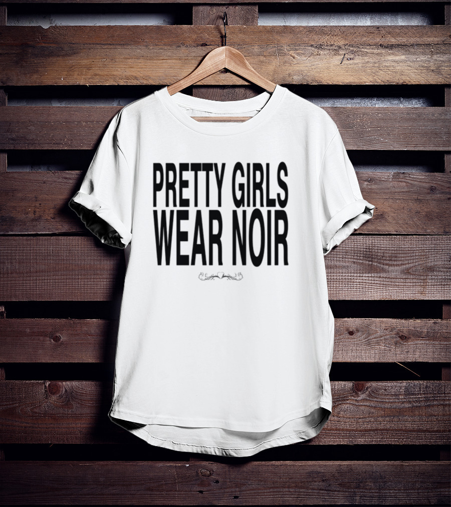 Pretty Girls Wear Noir Enigmatic T-Shirt