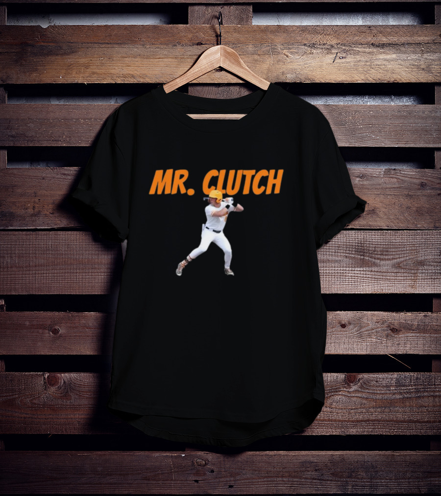Mr. Clutch Dylan Dreiling Baseball Action T-Shirt