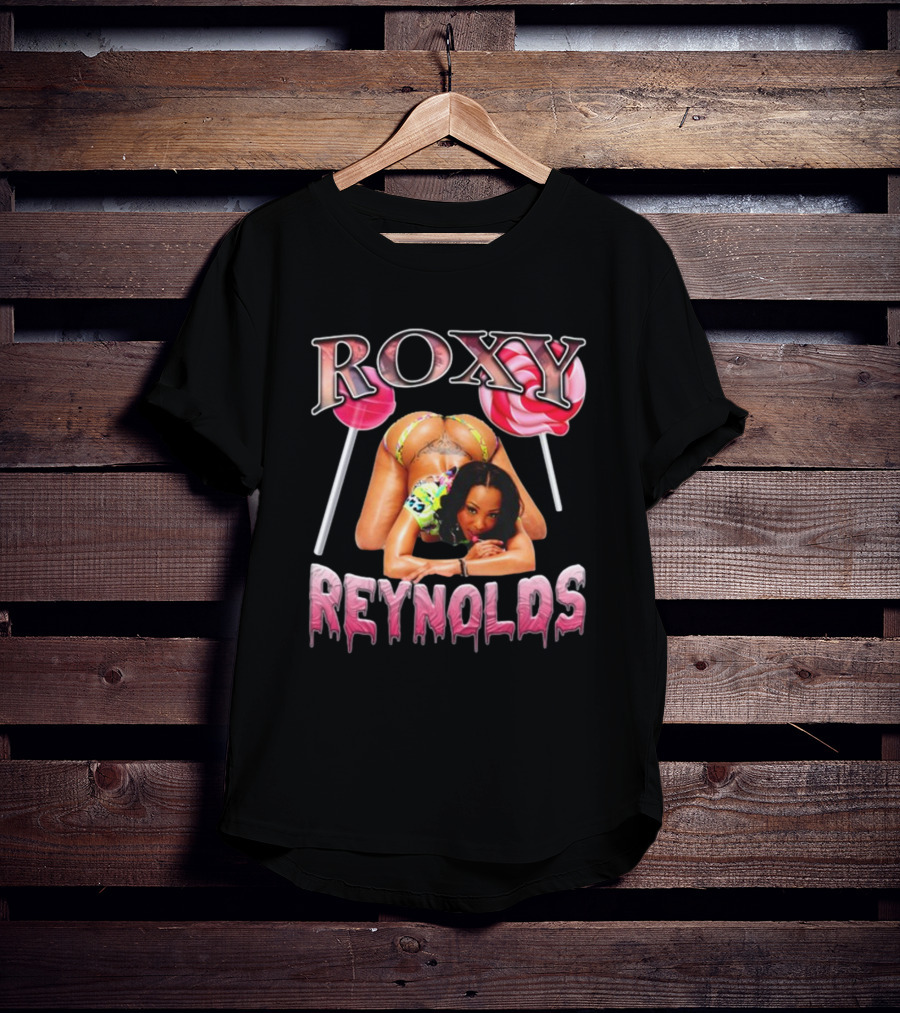 Roxy Reynolds Bootleg Lollipop Image T-Shirt