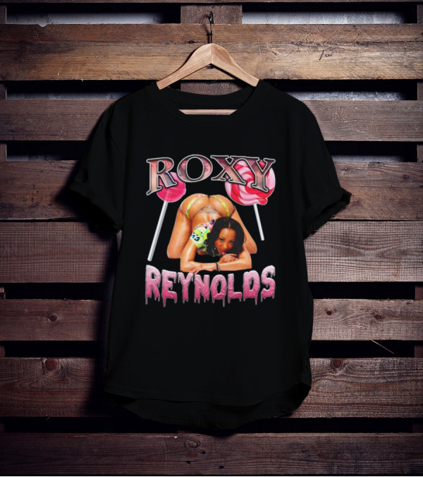 Roxy Reynolds Bootleg Lollipop Image T-Shirt
