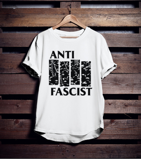 Jim Jarmusch Anti Fascist Punk Band Logo Influence T-Shirt