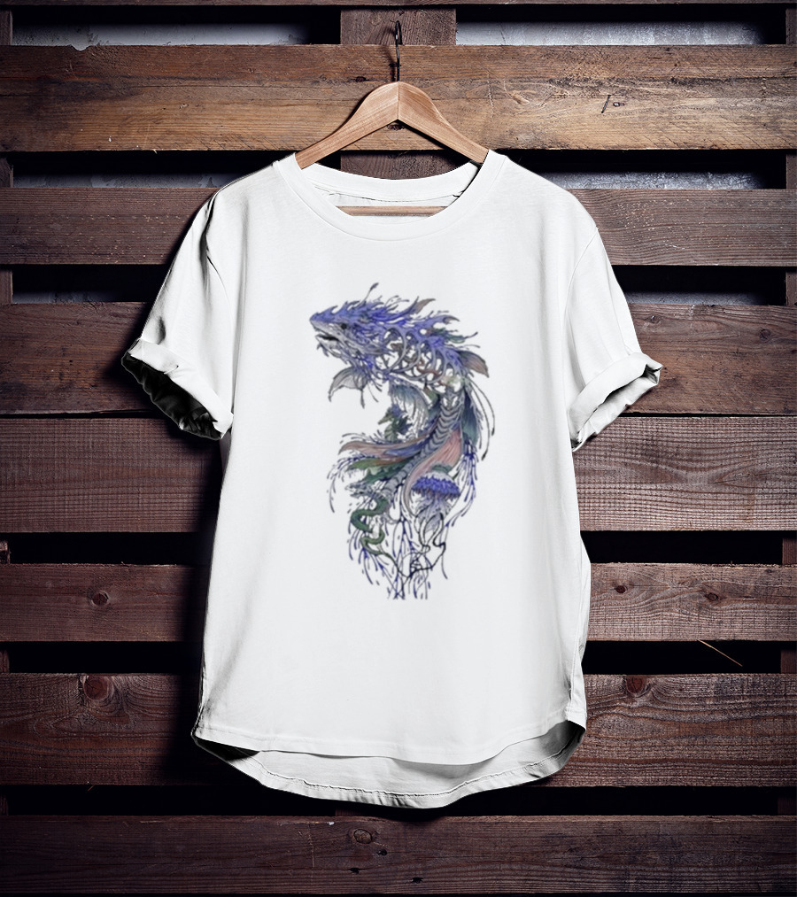 Mat Miller Denizens Of The Deep Fantasy Creature T-Shirt