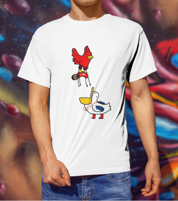 Hawks Trade Dejounte Murray To The Pelicans NBA Paint Bird Dunking Player T-Shirt