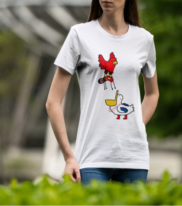 Hawks Trade Dejounte Murray To The Pelicans NBA Paint Bird Dunking Player T-Shirt