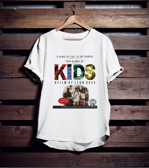 A Wake-up Call To The World Two Thumbs Up Kids A Film By Leon Rose Starring Brock Aller T-Shirt