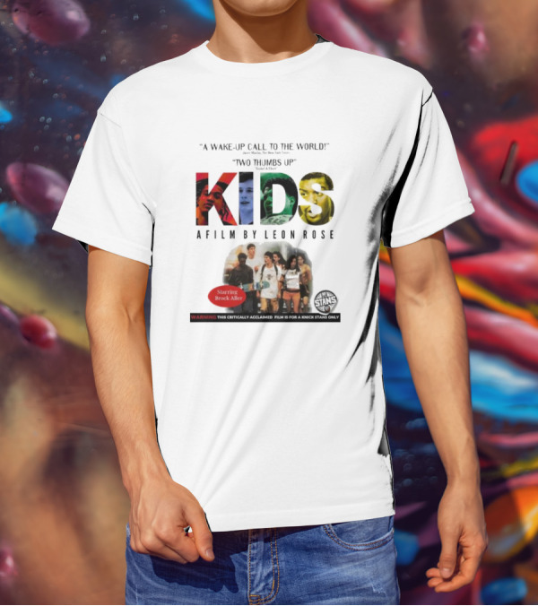 A Wake-up Call To The World Two Thumbs Up Kids A Film By Leon Rose Starring Brock Aller T-Shirt