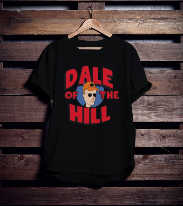 Dale Of The Hill King Of The Hill Character With Sunglasses And Orange Hat T-Shirt
