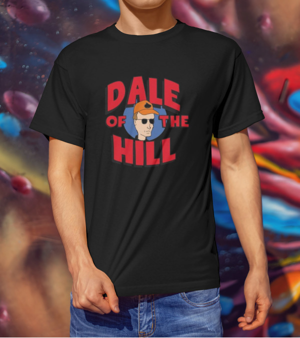 Dale Of The Hill King Of The Hill Character With Sunglasses And Orange Hat T-Shirt