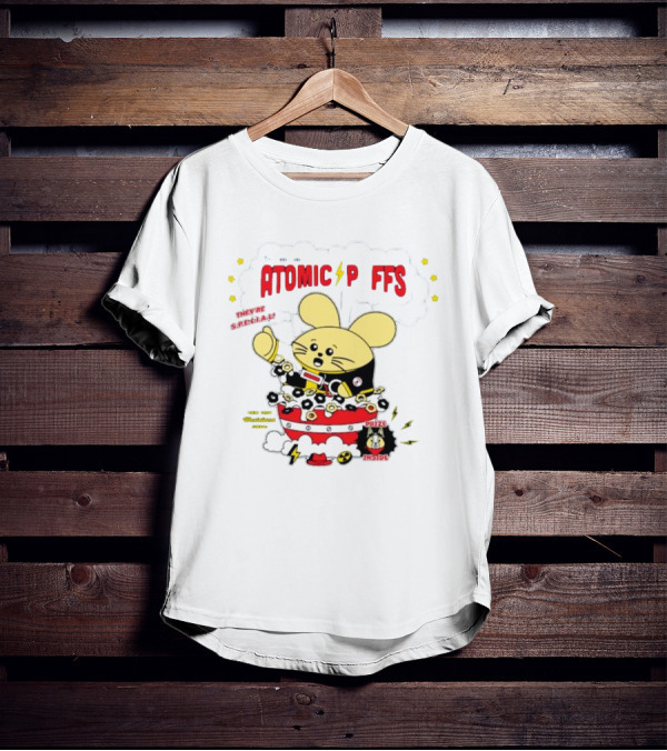 Fatrabbitfarm Atomic Puffs They’re Special Made From Wasteland Scraps Prize Inside⚡ T-Shirt