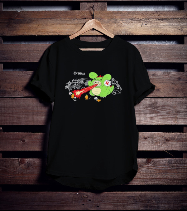 Fatrabbitfarm San Diego Monster End Of The Line No Running T-Shirt