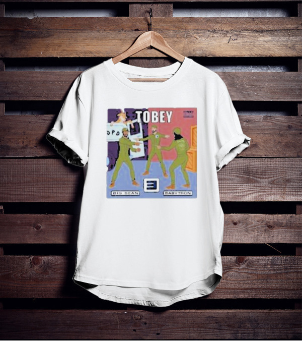 Eminem Tobey Big Sean BabyTron Meme Three Spider-Men Arms T-Shirt