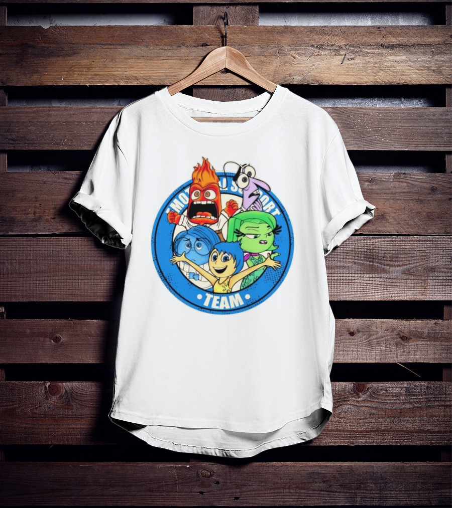 Emotional Support Team Inside Out Characters Riley's Emotions T-Shirt