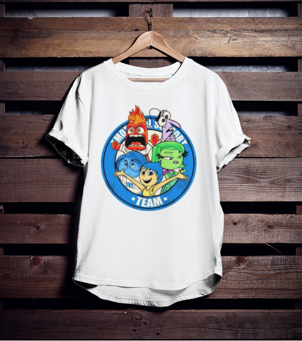Emotional Support Team Inside Out Characters Riley's Emotions T-Shirt