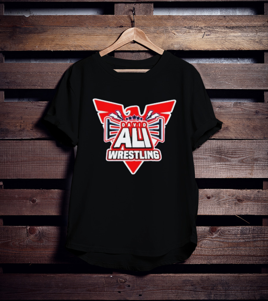 David Ali Wrestling USA Double-sided T-Shirt