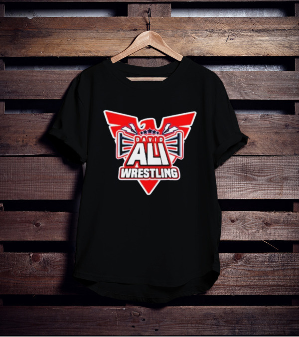 David Ali Wrestling USA Double-sided T-Shirt