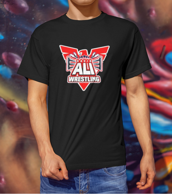 David Ali Wrestling USA Double-sided T-Shirt