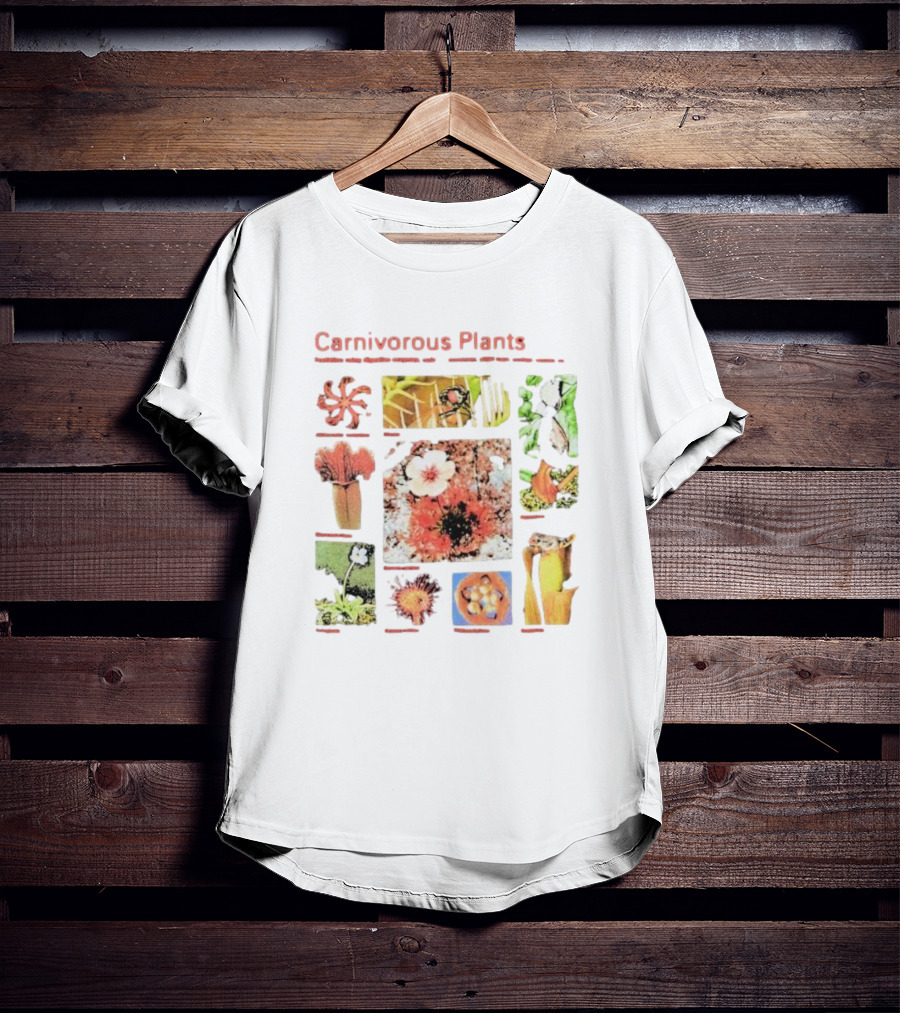 Carnivorous Plants Nepenthes Dionaea Drosera Sarracenia Aldrovanda Trapping Mechanisms T-Shirt