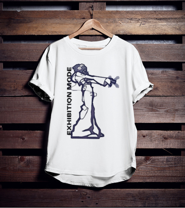 Exhibition Mode X Deadairrecords Futuristic T-Shirt