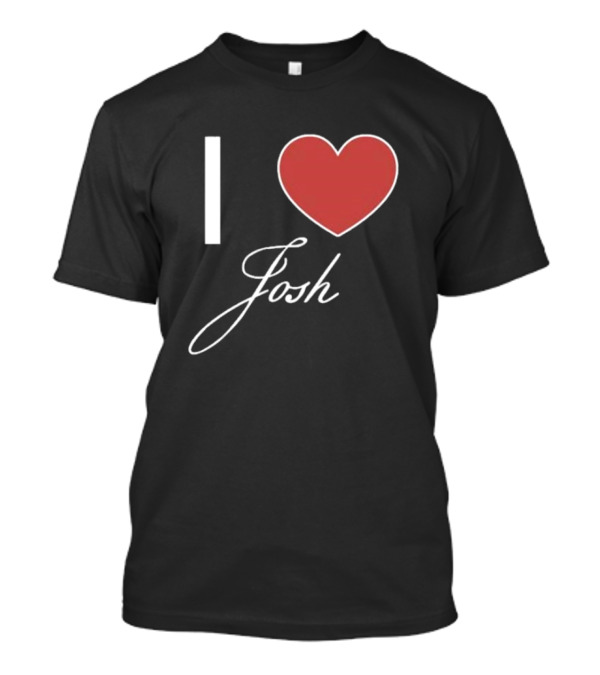 Joshfanpage888 I Heart Josh Love T-Shirt