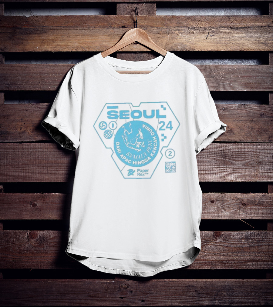 Seoul 24 Dari Apac Hingga Kancah Dunia Paper Rex T-Shirt