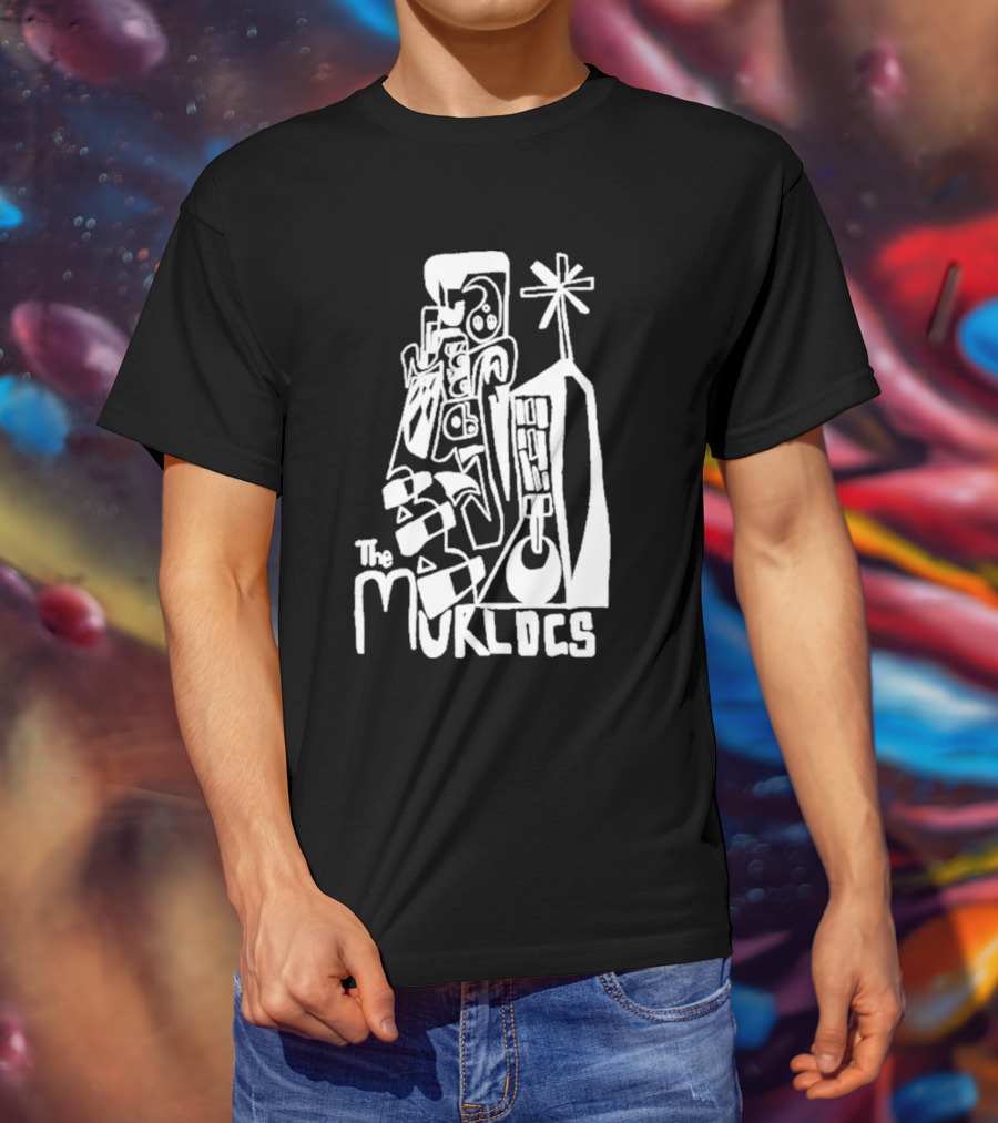 Shrimp Mad House The Murlocs Abstract Geometric T-Shirt