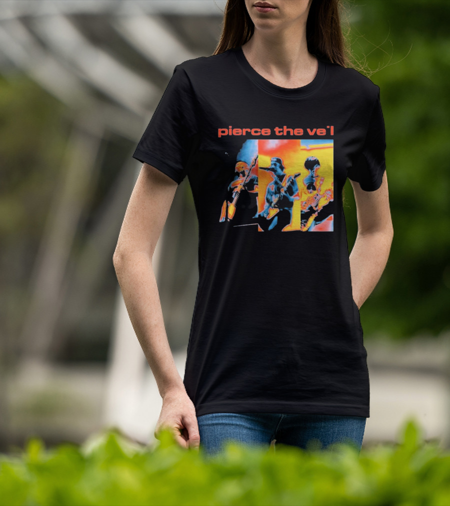 Pierce The Veil Rock Sound Issue 304 Psychedelic Band Performance T-Shirt