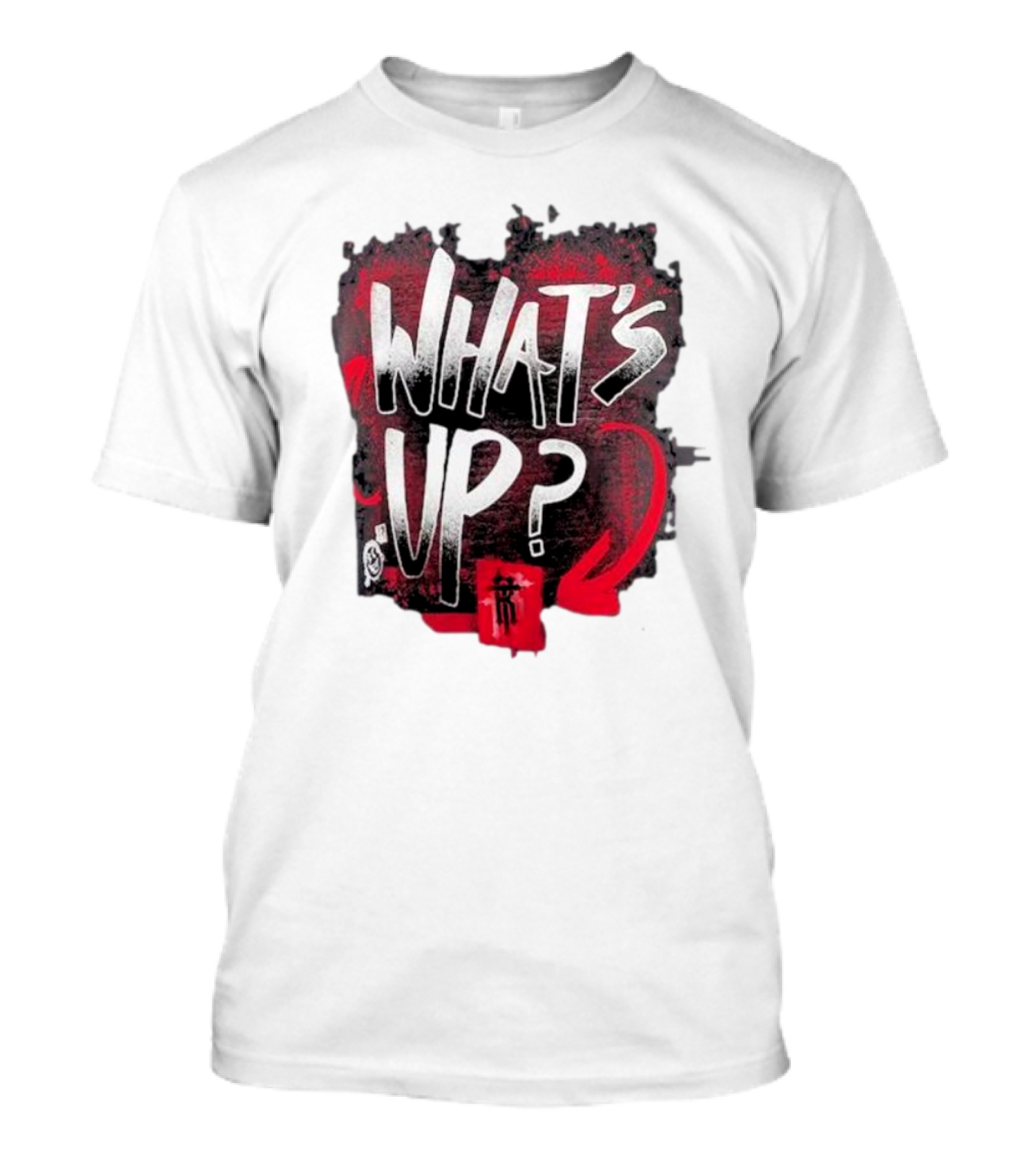 What's Up Bold Graphic R-Truth T-Shirt