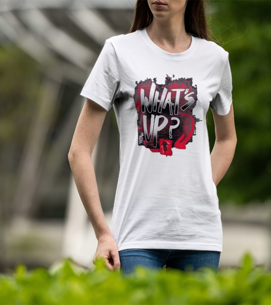 What's Up Bold Graphic R-Truth T-Shirt