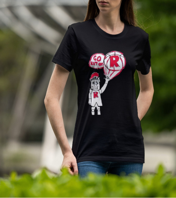 Rutgers Mbb The Blackout Go Rutgers Basketball Knight T-Shirt