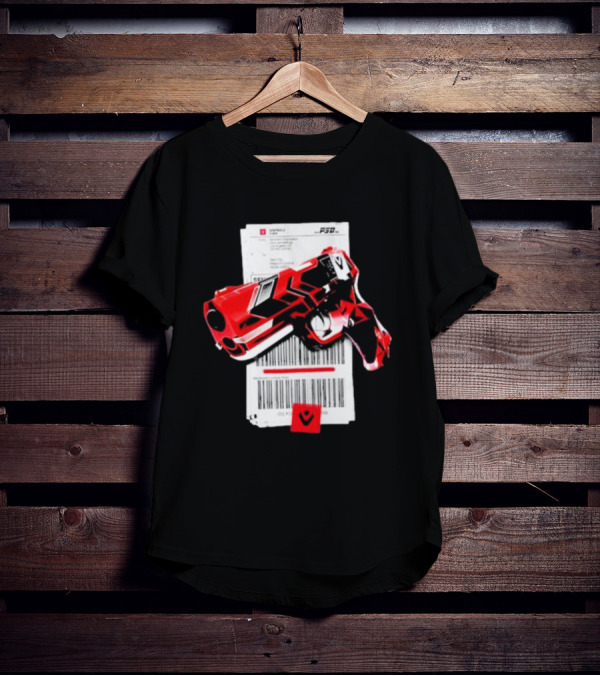 Sentinels Pistol Barcode PSD Capsule T-Shirt