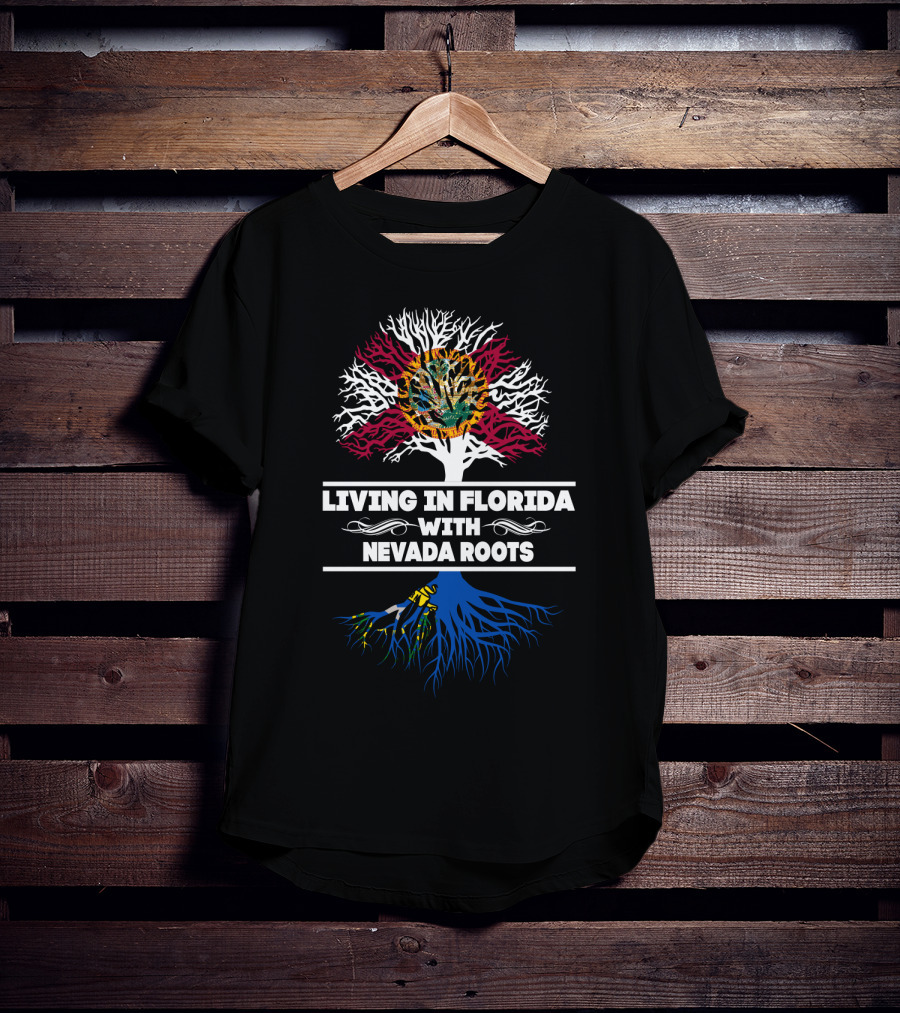 Florida Residency Nevada Heritage Tree T-Shirt