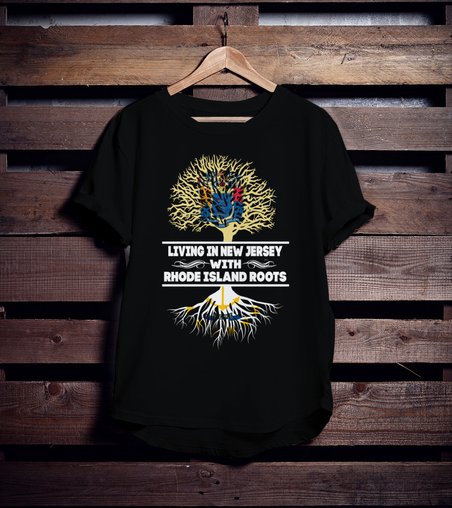 New Jersey Life Rhode Island Heritage Tree T-Shirt