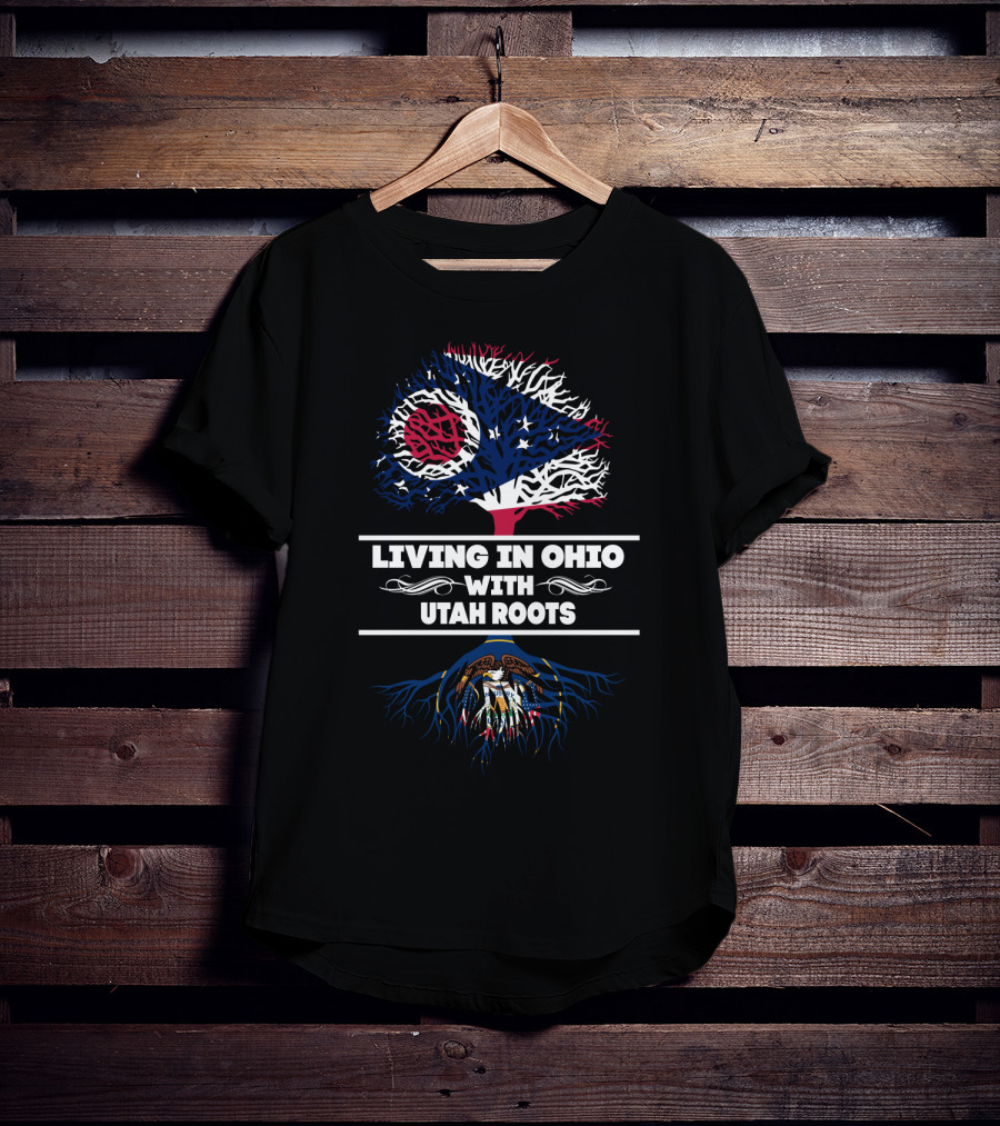 Ohio Pride With Deep Utah Roots Embrace T-Shirt