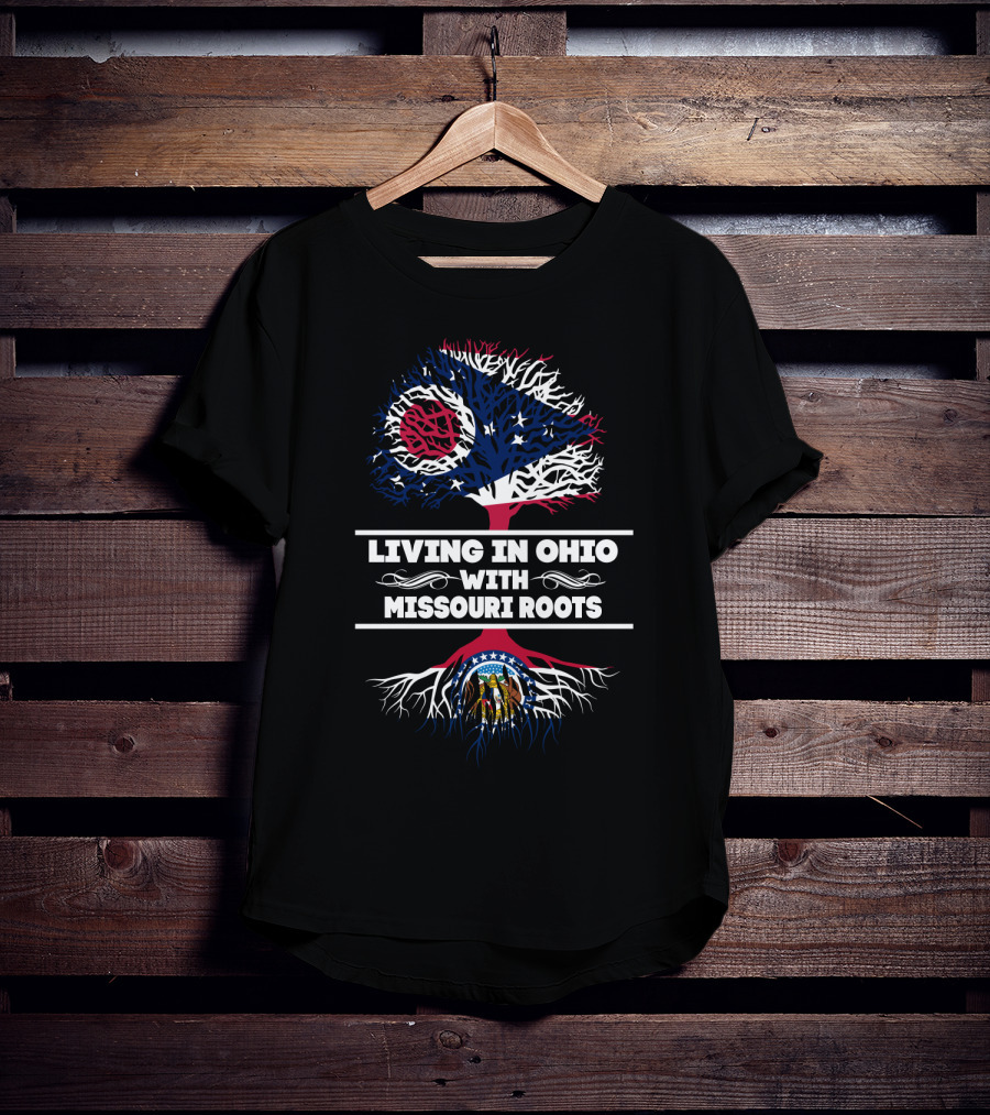 Ohio Pride With Deep Missouri Heritage And State Symbols T-Shirt