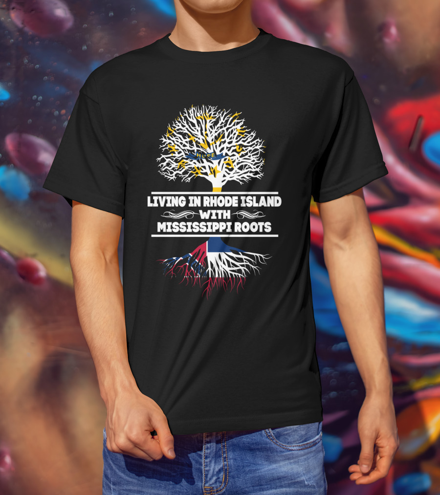 Rhode Island Life Mississippi Heritage Tree T-Shirt