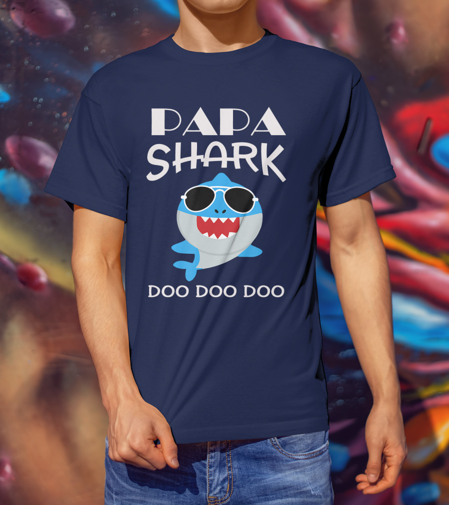 PAPA Shark Doo Doo Doo T-Shirt