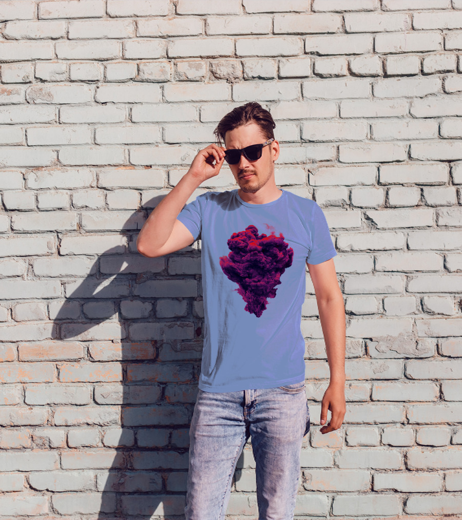Mountain Smoke Vivid Explosion T-Shirt