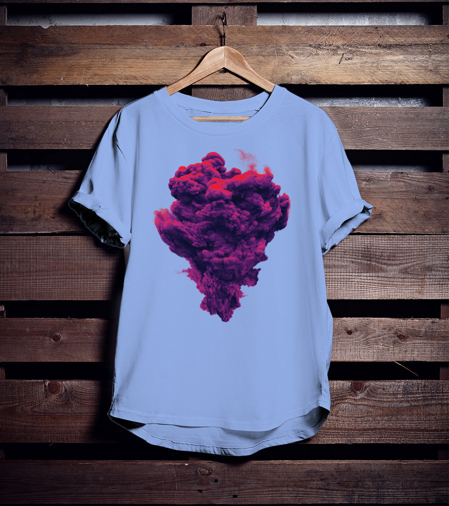 Mountain Smoke Vivid Explosion T-Shirt