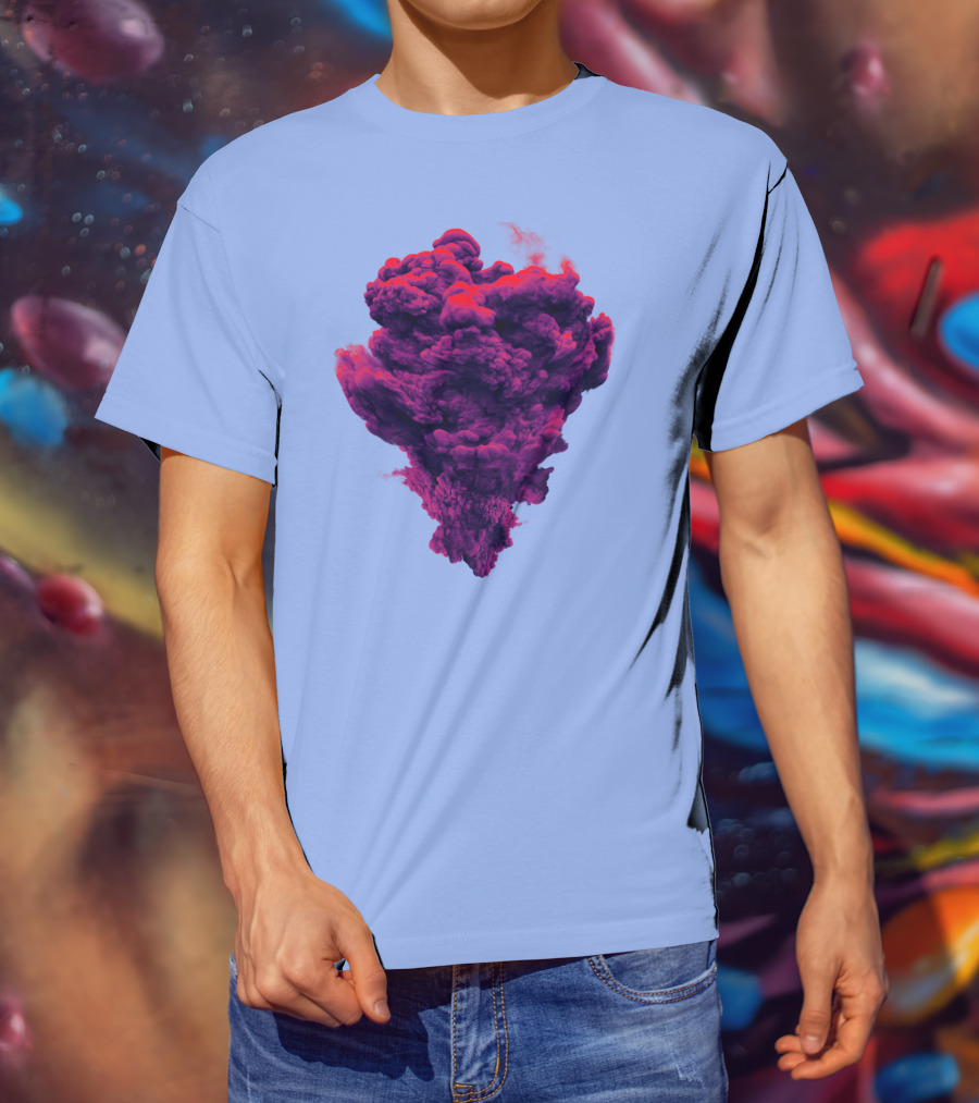 Mountain Smoke Vivid Explosion T-Shirt