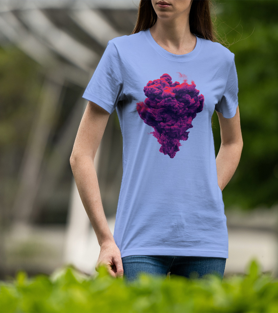 Mountain Smoke Vivid Explosion T-Shirt